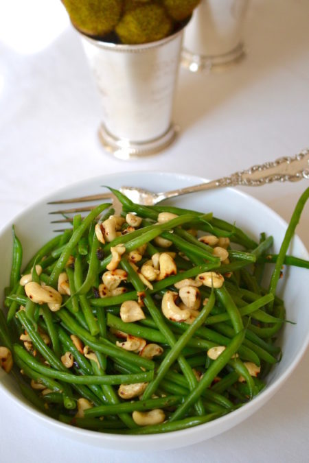 Haricots Verts with Cashews - Glory Kitchen Haricots Verts with Cashews - Glory Kitchen
