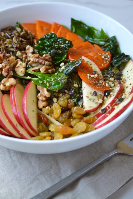 Persimmon and Wild Rice Salad - Glory Kitchen Persimmon and Wild Rice Salad - Glory Kitchen