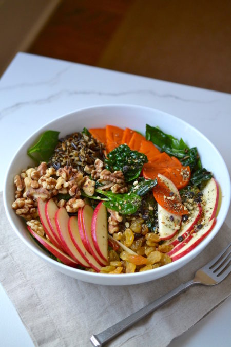 Persimmon and Wild Rice Salad - Glory Kitchen Persimmon and Wild Rice Salad - Glory Kitchen